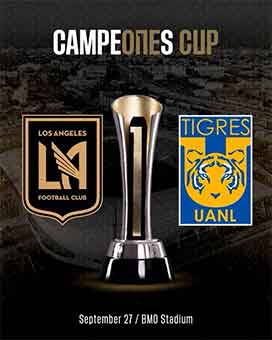 Parte Tigres rumbo Los Ángeles para Campeones Cup 1 CARTEL 2