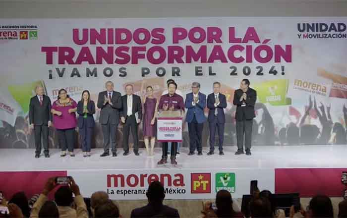 Consumado está; Claudia encabezará candidatura de la 4T 1 CLAUDIA SHEINBAUM