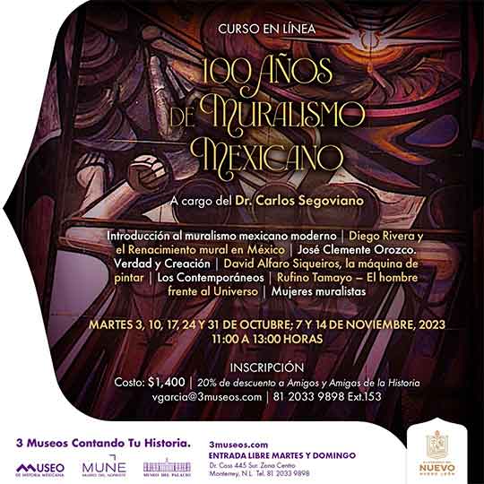 Invitan a curso sobre muralismo mexicano 1 CURSO
