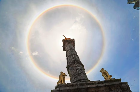 Con 'memes', usuarios reaccionan a formación de halo solar 4 Captura de pantalla 2023 09 05 a las 4.53.52 p. m
