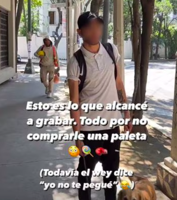 Luisito Comunica denuncia que vendedor lo golpeó en la calle 1 Captura de pantalla 2023 09 13 a las 4.29.26 p. m