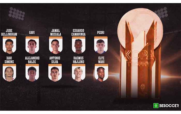 Ya hay nominados al Trofeo Kopa 2023 1 NOMINADOS