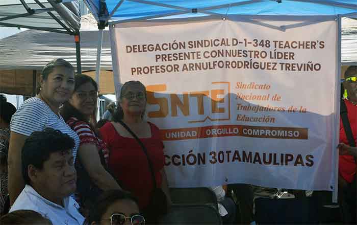 En 'pie de lucha' siguen los maestros de Reynosa 6 PROTESTA 4