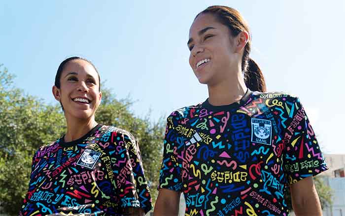 Presenta Tigres playera por Mes Hispano en EU 1 TIGRES FEMENIL