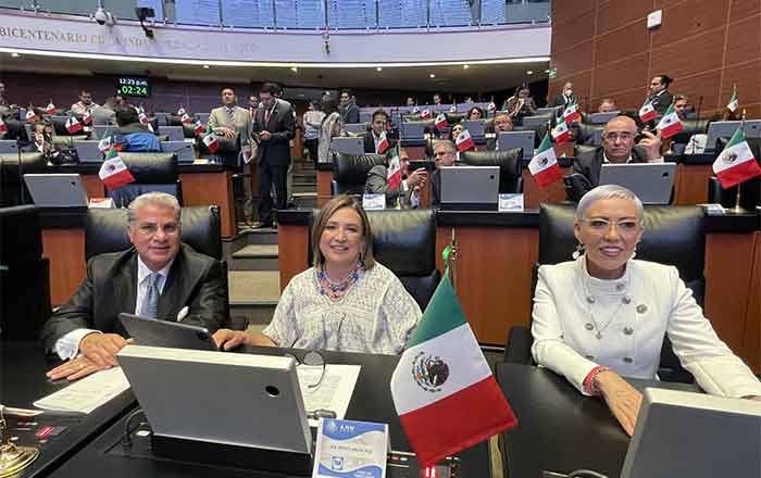 MORENA denuncia a Xóchitl Gálvez por discurso en sesión del Congreso 1 XOCHITL 2