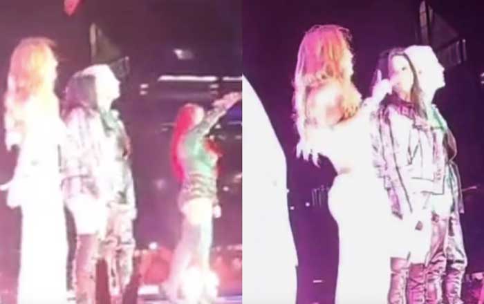 Anahí recibe fuerte golpe durante uno de sus conciertos con RBD 1 ana