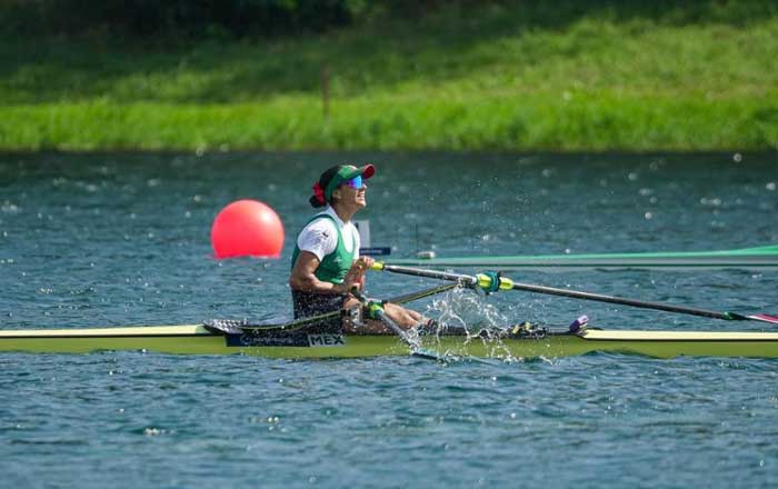 Atleta regia hace historia; gana primera medalla en remo 1 atle
