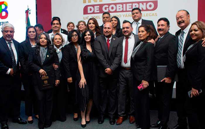 Rinde alcalde Eduardo Yáñez segundo informe de la transformación de Río Bravo 3 gib