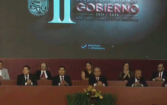 Rinde Mario López Hernández segundo Informe de Gobierno 3 ii