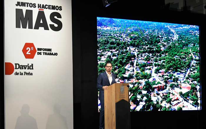 Celebra David de la Peña su 2 Informe de Gobierno 2 jun