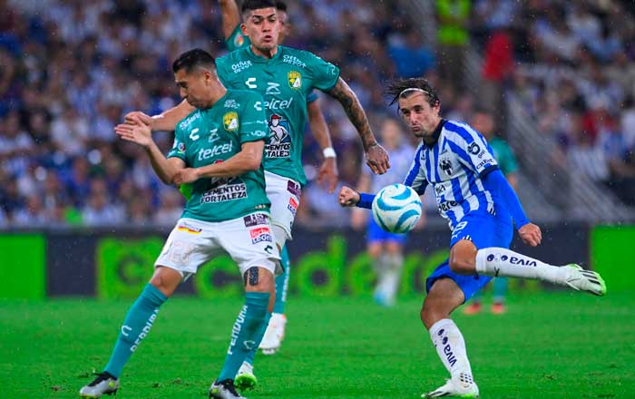 Gusta Rayados y vence al León 3-1 2 ll 1