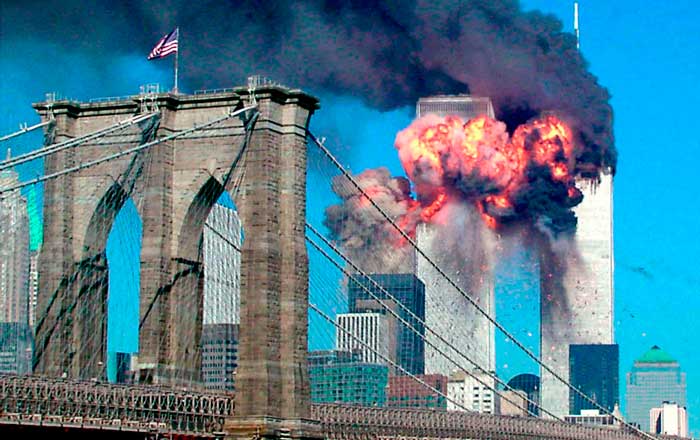 Captan impresionante arcoíris sobre NY a 22 años del ataque a las Torres Gemelas 1 torres