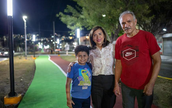 Refuerza con postes de iluminación ‘ruta segura’ en Guadalupe 2 0 2 1