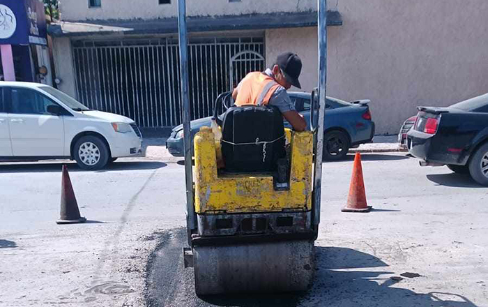 Continúan trabajos de bacheo en Río Bravo 2 394359138 3462367214081884 771834050515228236 n