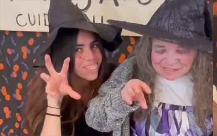 'Abuelitos' ponen la muestra y asustan a las redes 6 BRUJA