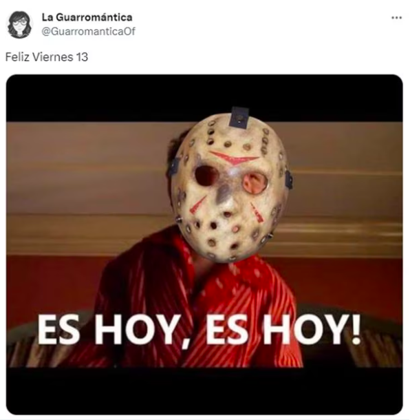 Viernes 13: Los memes para burlarse del día de la 'mala suerte' 7 Captura de pantalla 2023 10 13 a las 11.16.01 a. m
