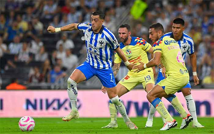 América vence a Rayados en casa 3-0 9 FUNES MORI 3