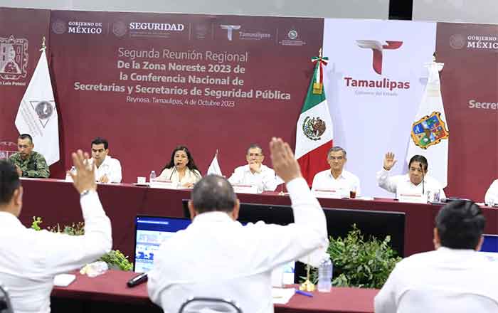 Secretarías de Seguridad del Noreste trabajan por la paz pública 1 GOBER 2