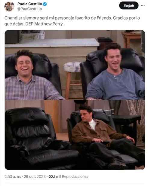 Los mejores memes que recuerdan a Chandler en Friends 4 MEME 4