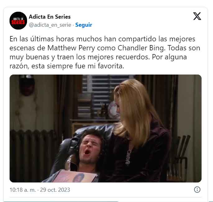 Los mejores memes que recuerdan a Chandler en Friends 8 MEME 8