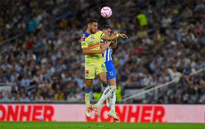 América vence a Rayados en casa 3-0 8 MONTERREY 2 3