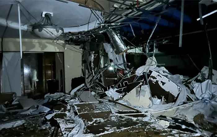 Periodistas vivieron aterrorizados en autobús furia de 'Otis' 1 PERIODISTAS 2