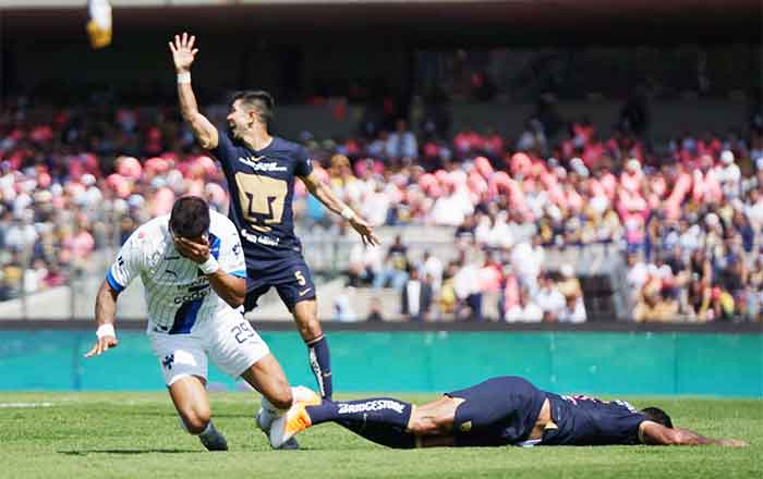 Rayados vence 1-0 a Pumas pero es un 'hospital' 1 RAYADOS 9