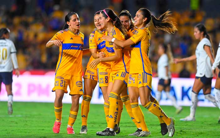 Las Tigres se mantienen en la cima al vencer 3-0 a Pumas 7 amazonas