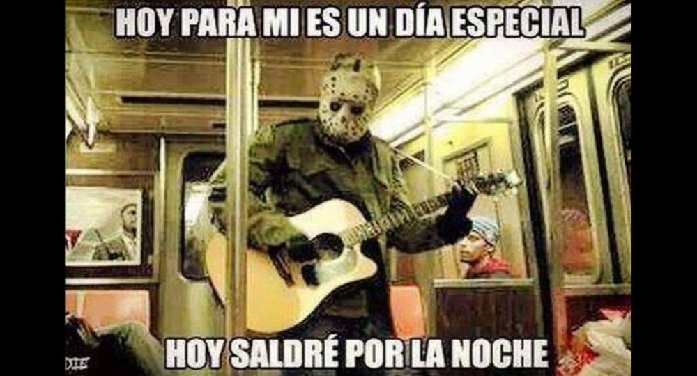 Viernes 13: Los memes para burlarse del día de la 'mala suerte' 6 memes del viernes 13