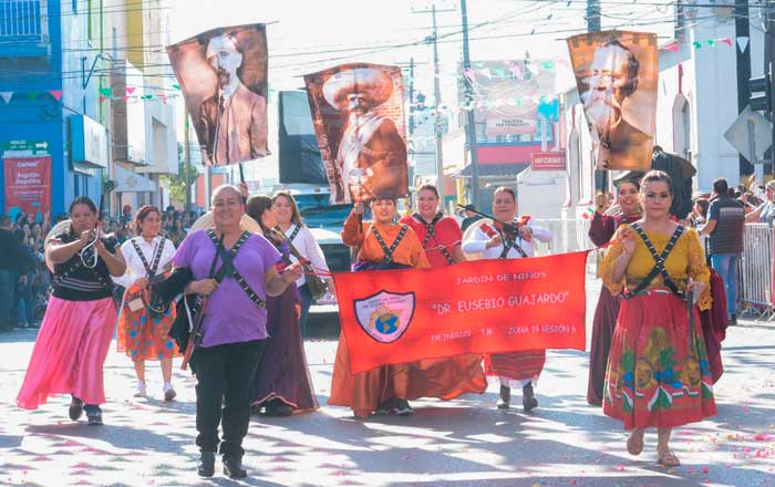 Conmemora Apodaca aniversario 113 de la Revolución Mexicana 1 2 1