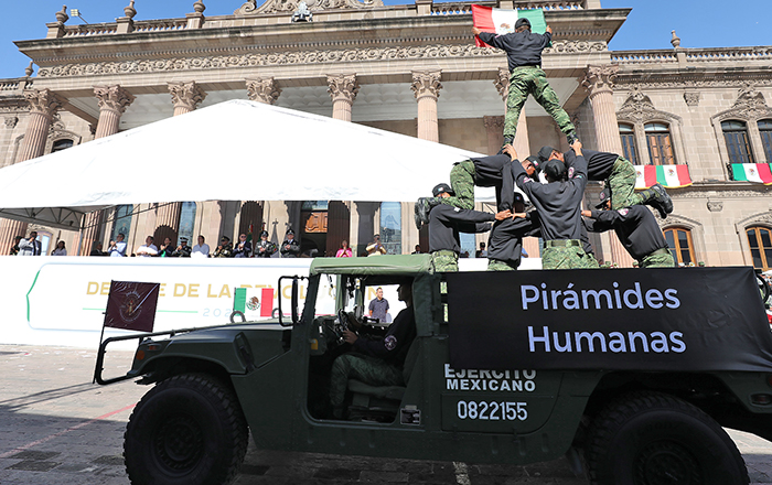 Encabeza Javier Navarro el 133° Aniversario de la Revolución Mexicana 1