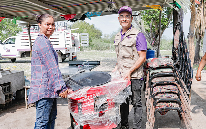 DIF Tamaulipas hace entrega de estufas ecológicas 2 371318572 2688982517922000 7283293248923166528 n