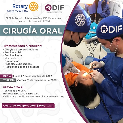 Invita DIF Matamoros y Club Rotario Matamoros 84 a campaña de cirugía oral 1 94eea5ee b3b3 4bc5 9807 040bd5865d4e