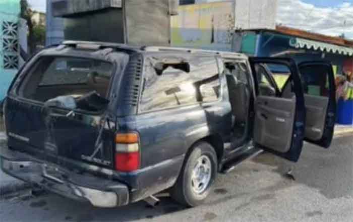 Otra vez hay 'plomazos' en Reynosa; aseguran camioneta y arma 1 BALACERA 2
