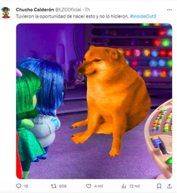 'Ansiedad' protagoniza los memes por tráiler de 'Intensamente 2' 3 Captura de pantalla 2023 11 09 a las 7.49.30 p. m