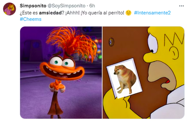 'Ansiedad' protagoniza los memes por tráiler de 'Intensamente 2' 5 Captura de pantalla 2023 11 09 a las 7.49.47 p. m