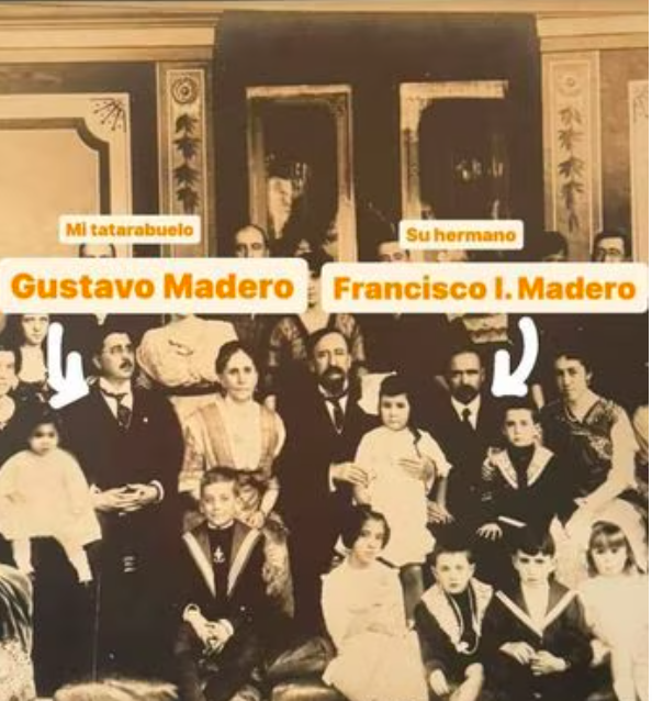 ¿Mariana Rodríguez es pariente de Francisco I. Madero? 1 Captura de pantalla 2023 11 27 a las 12.37.26 p. m