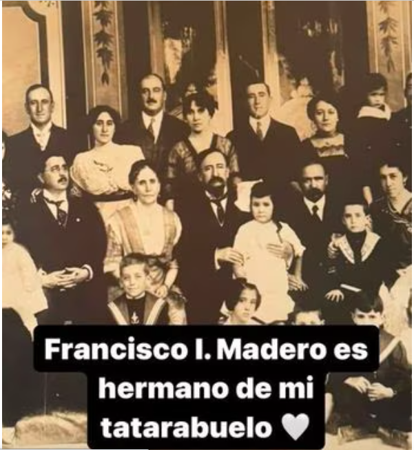 ¿Mariana Rodríguez es pariente de Francisco I. Madero? 3 Captura de pantalla 2023 11 27 a las 12.37.37 p. m