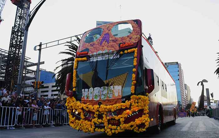 Realizan desfile Día de Muertos en la CDMX; acuden un millón 250 mil personas 5 DESFILE 5