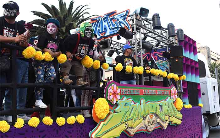 Realizan desfile Día de Muertos en la CDMX; acuden un millón 250 mil personas 7 DESFILE 8