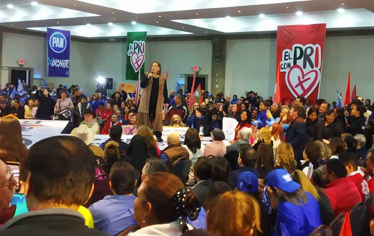 Xóchitl Gálvez sostiene diálogo con simpatizantes del PAN-PRI-PRD 1 XOCHITL 3