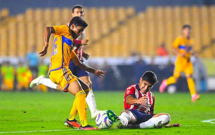 Pierde Tigres Sub-23 la final ante Chivas 2 CHIVAS SUB 2