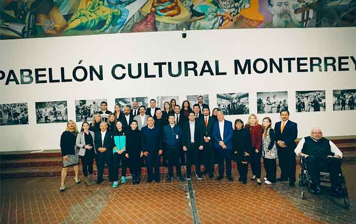 Inaugura Monterrey Pabellón Cultural en el Palacio Municipal 1 COLOSIO 2 1