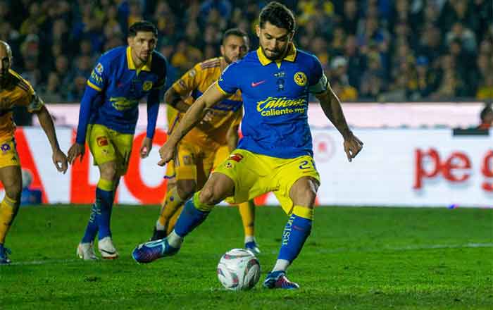 Nada para nadie, Tigres empata 1-1 con América en la ida de la final 2 HENRY MARTIN 1