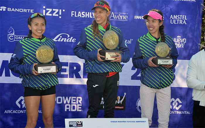 Africano y mexicana se llevan el Maratón de Monterrey 2 MARATON 2