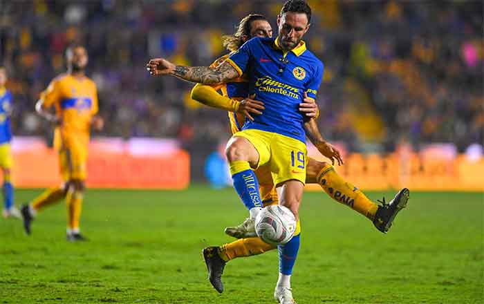 Nada para nadie, Tigres empata 1-1 con América en la ida de la final 7 MIGUEL LAYUN