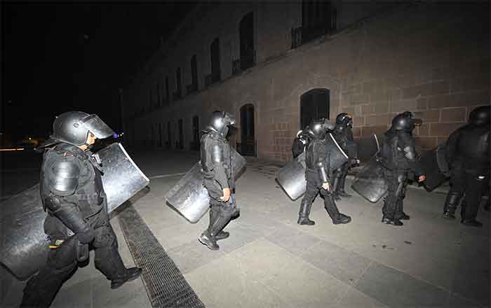 Asegura Samuel García que no habrá violencia en transición de Gobierno 2 POLICIA ESTATAL 2
