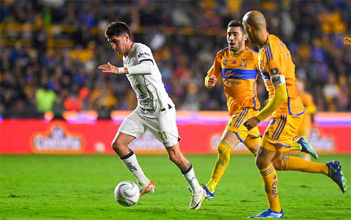 Una final más para Tigres, pasan por encima de Pumas 3 PUMAS 2