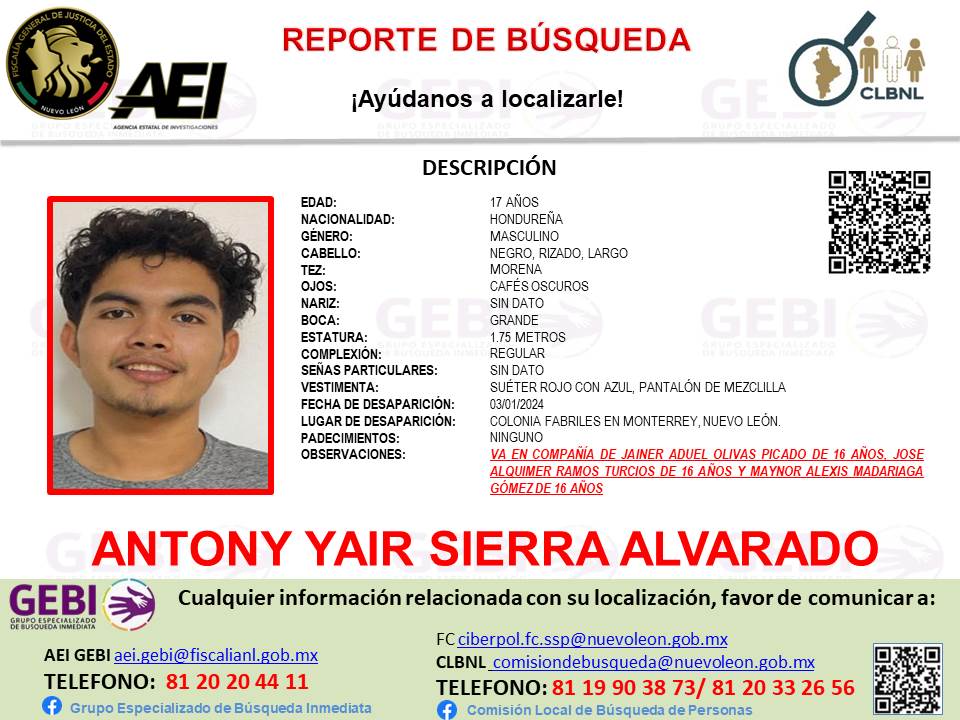Reportan a cuatro menores migrantes desaparecidos 3 414430957 24463364076611611 4337972339798456607 n