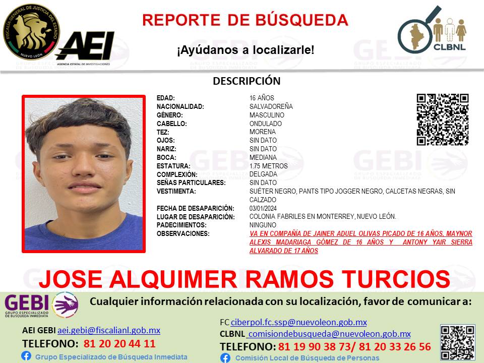 Reportan a cuatro menores migrantes desaparecidos 1 414485615 193843097090218 3387484947861734105 n